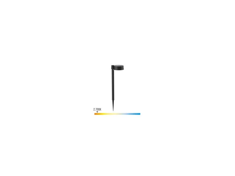 Pedestar Solar Redondo, Ip 44 1,5w, 200im 2700k, .