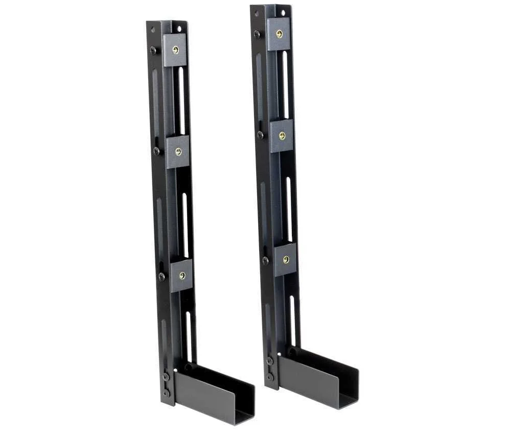 Pack 2x Suportes Verticais P/ Caixas de Seguran&ccedil;a de Gravadores de V&iacute;deo Dvr - Nimo