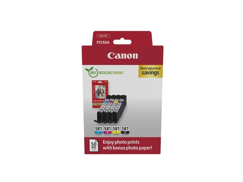 Canon CLI-581 MultiPack BK/C/M/Y