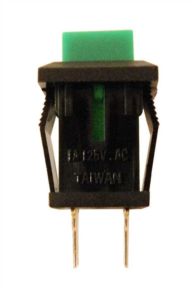 Bot&atilde;o de Press&atilde;o Quadrado, Normalmente Fechado, 125v. 1a,.