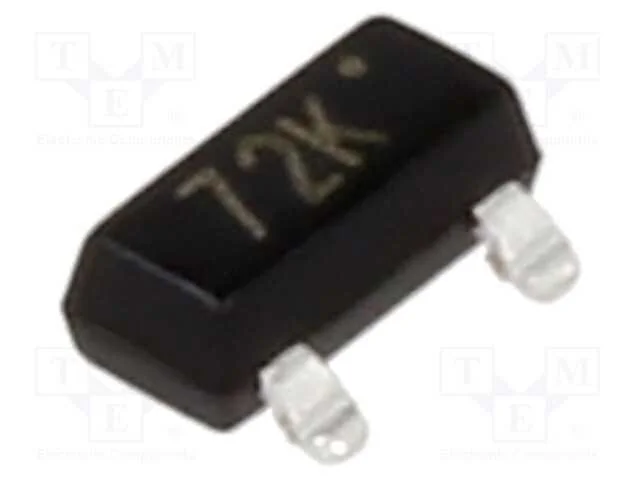 Trans&iacute;stor: N-MOSFET, unipolar, 60V, 270mA, Idm: .