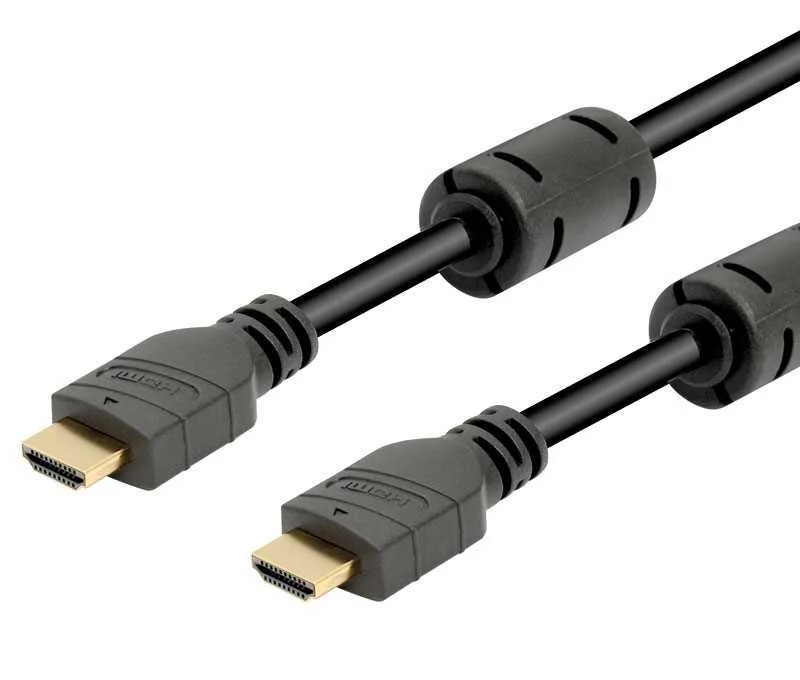 Conexi&oacute;n HDMI 1.4 Hi-Speed Ethernet, M-M ferritas.