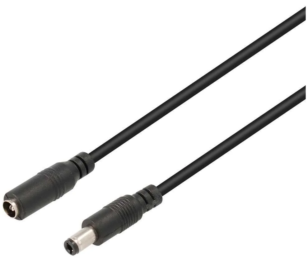 Conexi&oacute;n Jack Hueco 5.5x2.5mm Macho - Hembra 10.0m