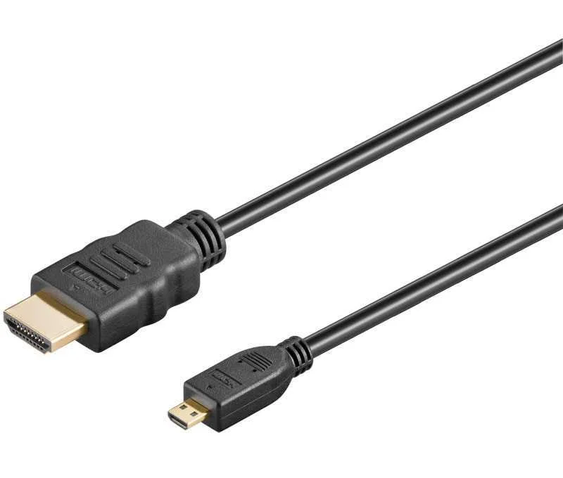 Conexi&oacute;n Hdmi Macho a Micro Hdmi Macho Hi-Speed