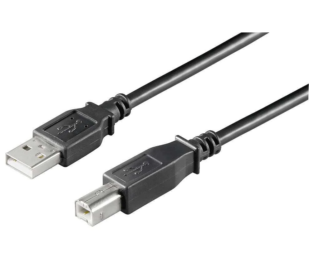 Conexi&oacute;n Usb-A 2.0 Macho-Macho Usb-B 2.0, 3.0m