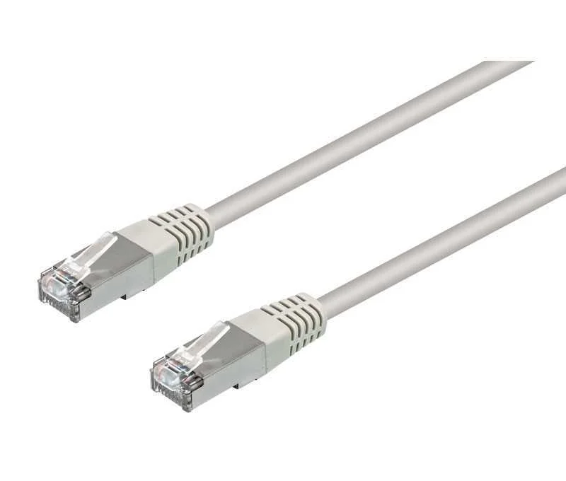 Conexi&oacute;n Ftp Cat.5e Rj45 Macho - Macho, 15.0m Gris