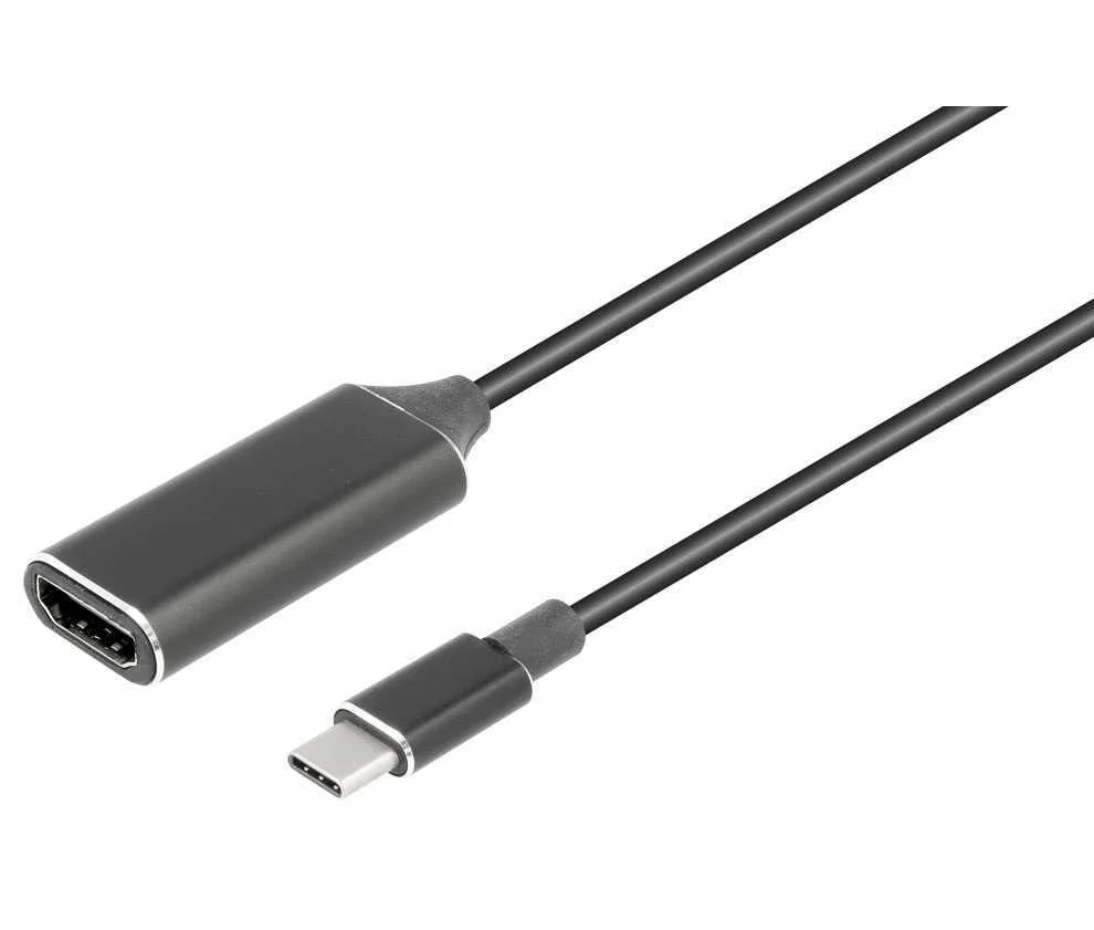 Conexi&oacute;n Usb C 3.1 Macho a Hdmi Hembra 4k a 30hz .