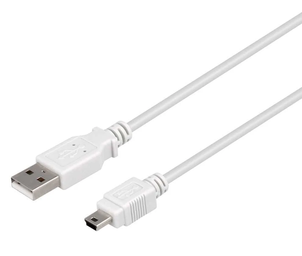 Conexi&oacute;n USB-A 2.0 macho - Mini USB macho