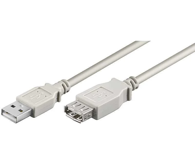 Conexi&oacute;n USB-A 2.0 macho-hembra USB-A 2.0