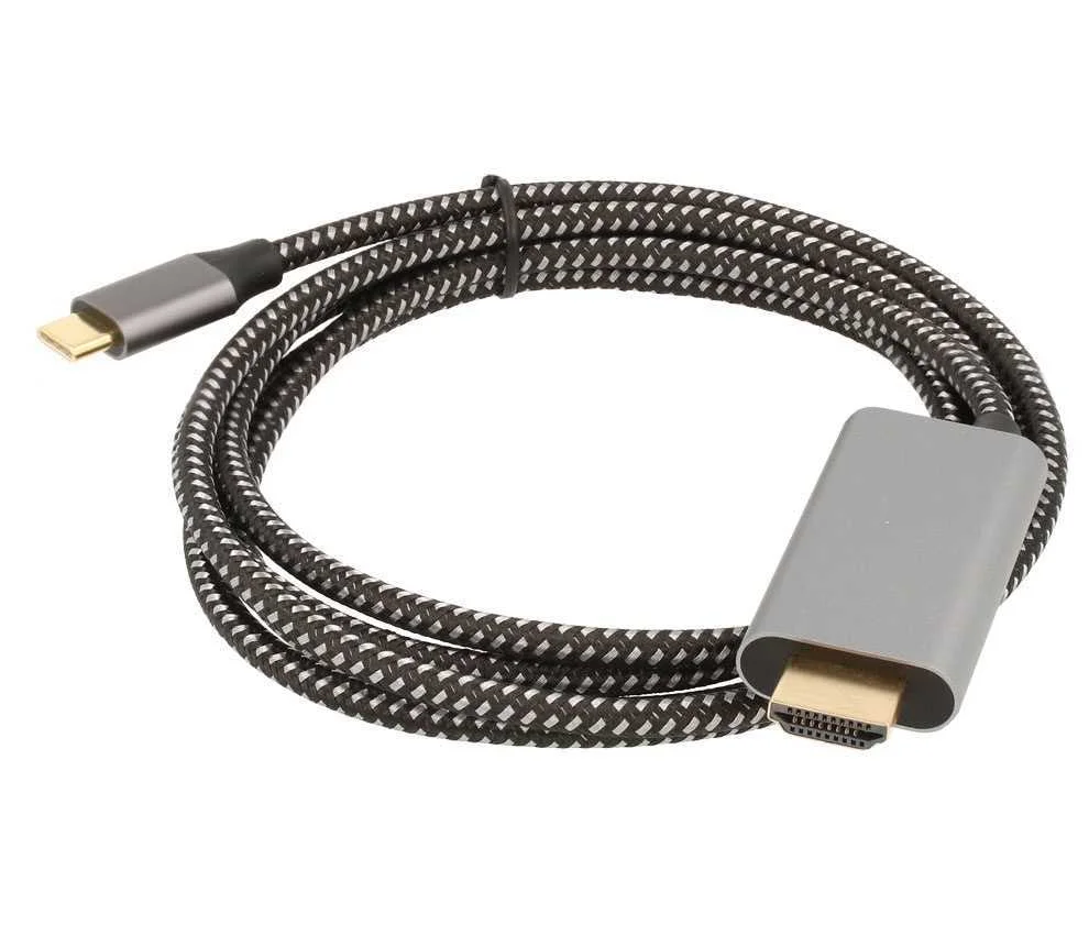 Conexi&oacute;n Usb-C Macho - Hdmi Macho 4k Con Salida U.
