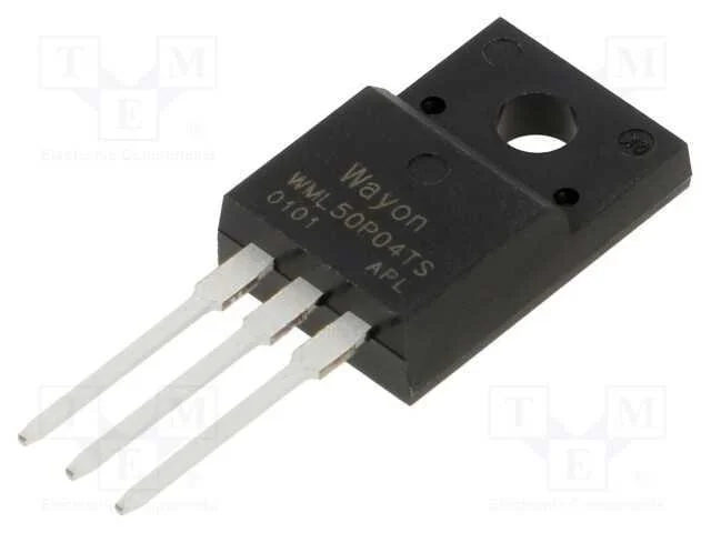 Trans&iacute;stor: P-Mosfet; Unipolar; To220fp