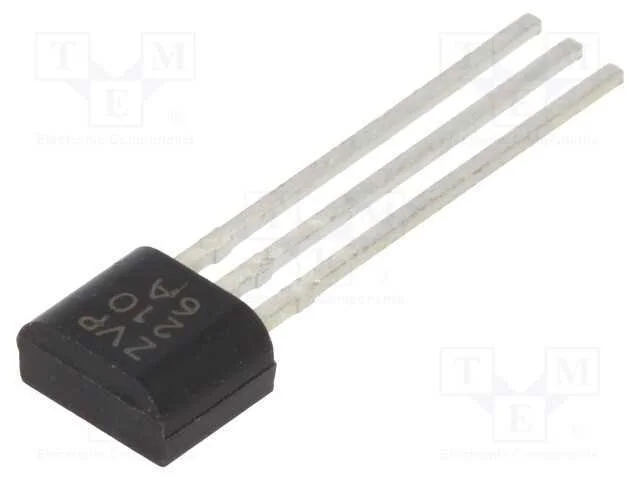 Trans&iacute;stor: P-Mosfet; Unipolar; -60v; -0,28a; Idm: -4a; 0,7w; To92