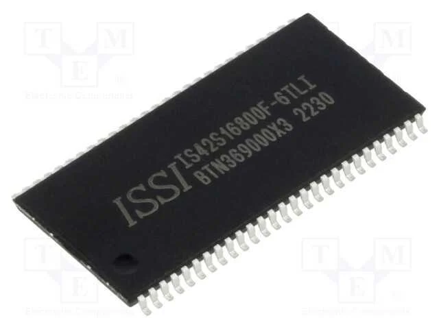 IC: mem&oacute;ria DRAM, 128MbDRAM, 2Mx16bitx4, 166MHz, .