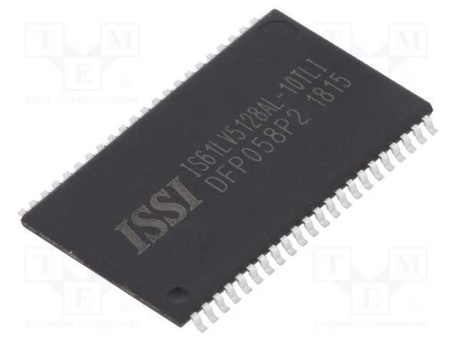 IC: mem&oacute;ria SRAM, 4MbSRAM, 512kx8bit, 3,3V, 10ns,.