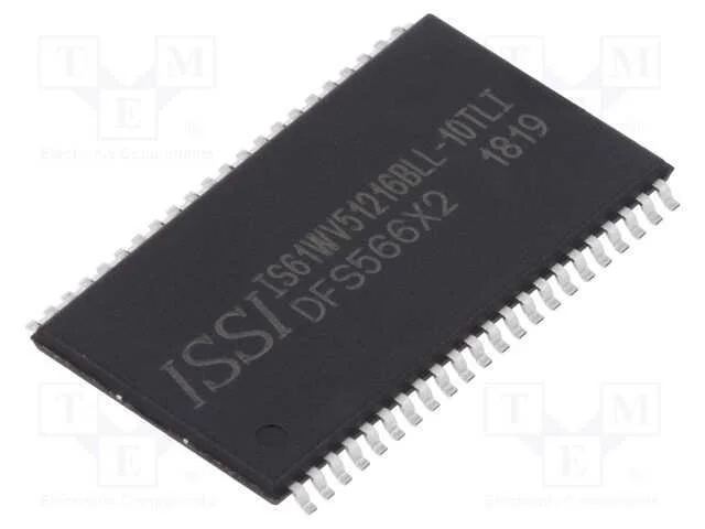Ic: Mem&oacute;ria Sram; 8mbsram; 512kx16bit; 2,4&divide;3,6v; 10ns; Tsop44 Ii