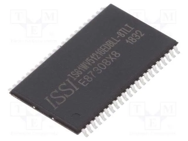 IC: mem&oacute;ria SRAM, 8MbSRAM, 512kx16bit, 2,4&divide;3,6V, .