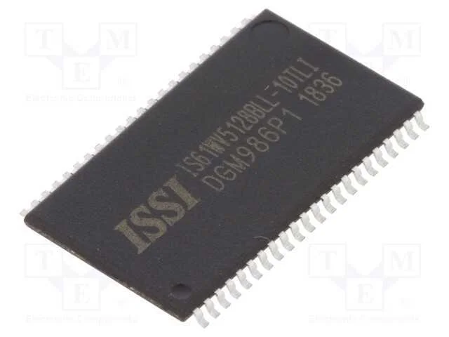 IC: mem&oacute;ria SRAM, 4MbSRAM, 512kx8bit, 2,4&divide;3,6V, 1.