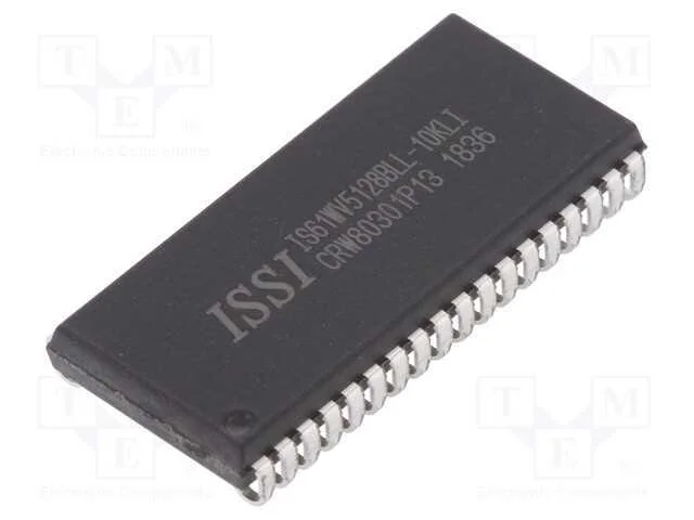 IC: mem&oacute;ria SRAM, 4MbSRAM, 512kx8bit, 2,4&divide;3,6V, 1.