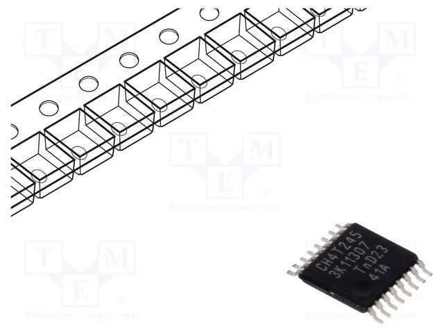 IC: digital, CMOS, 800mVDC&divide;3,6VDC, SMD, TSSOP16, .