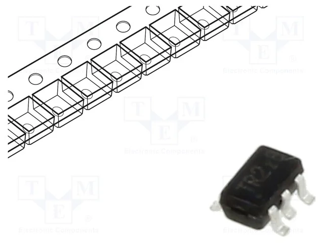 IC: digital; 1bit,transceptor,descodificador; Ch: 1; CMOS; SMD
