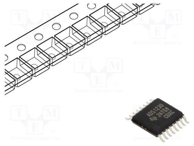 Ic: Conversor A/D; Ch: 1; 20bit; 80sps; 2,7&divide;5,3v; Tssop16