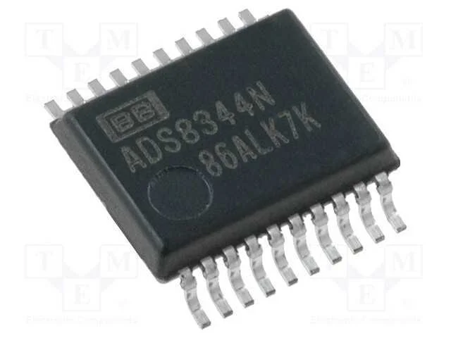 Ic: Conversor A/D; Ch: 8; 16bit; 100ksps; 2,7&divide;5,25v; Ssop20