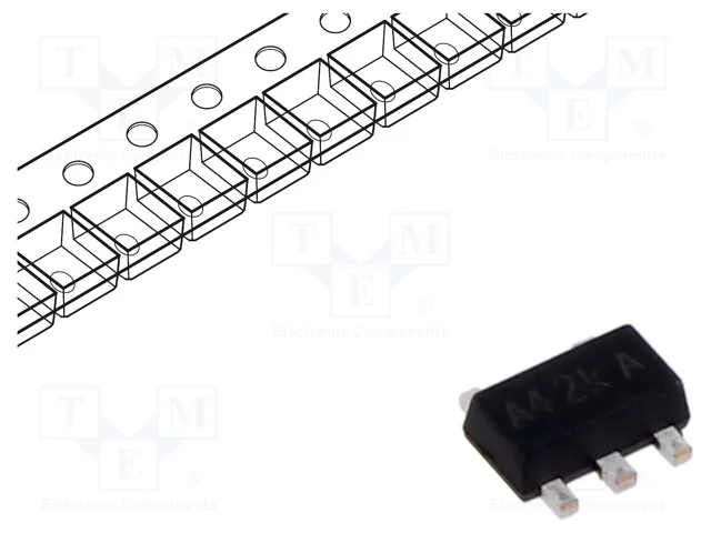IC: driver; buck; controlador LED; SOT89-5; 1,5A; Ch: 1; 4,5&divide;40VDC