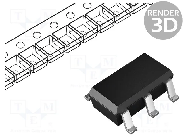 Ic: Power Switch; High-Side,Usb Switch; 2a; Ch: 1; P-Channel; Smd