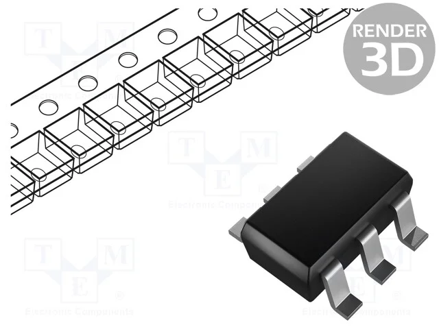 IC: PMIC, Conversor DC/DC, Uent: 4,75&divide;24VDC, Usai.