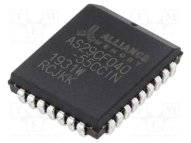 Ic: Mem&oacute;ria Flash; 4mbflash; 512kx8bit; 55ns; Plcc32; Paralelo