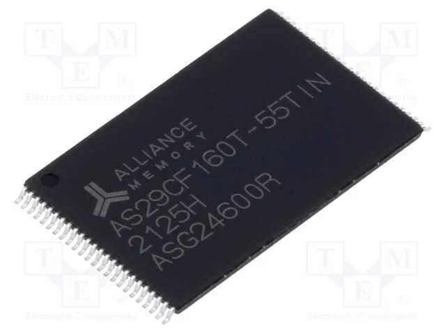 Ic: Mem&oacute;ria Flash; 16mbflash; 2mx8bit; 55ns; Tsop48; Paralelo