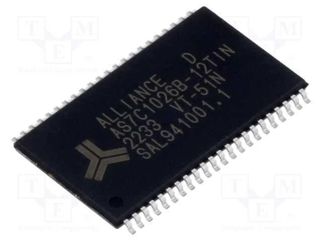 Ic: Mem&oacute;ria Sram; 1mbsram; 16kx8bit; 5v; 12ns; Tsop44 Ii