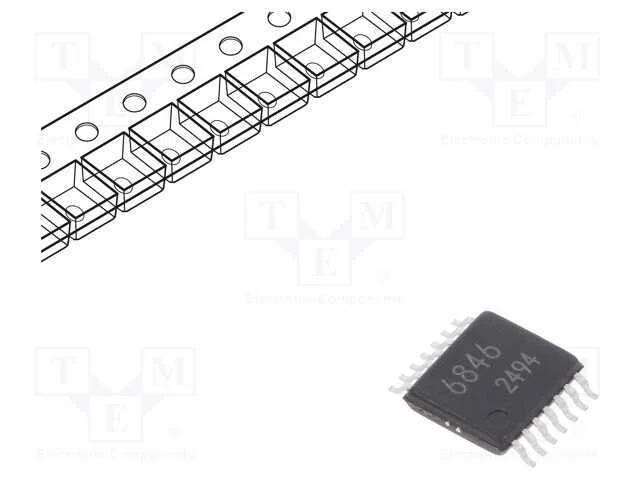 Ic: Driver; Ponte H; Controlador de Motor Passo-A-Passo; Ssop14