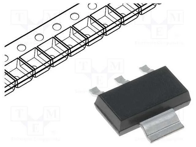 IC: power switch, high-side, 700mA, Ch: 1, N-Chan.