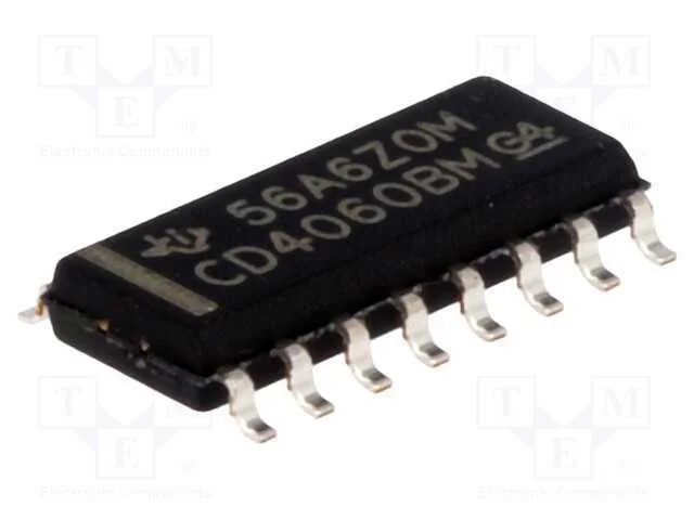 IC: digital, divisor,contador bin&aacute;rio, CMOS, SMD,.