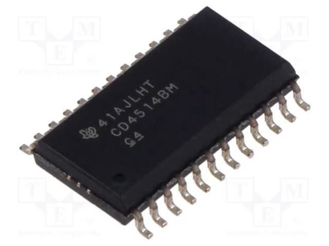IC: digital, 4 to 16 line,descodificador,trinco, .