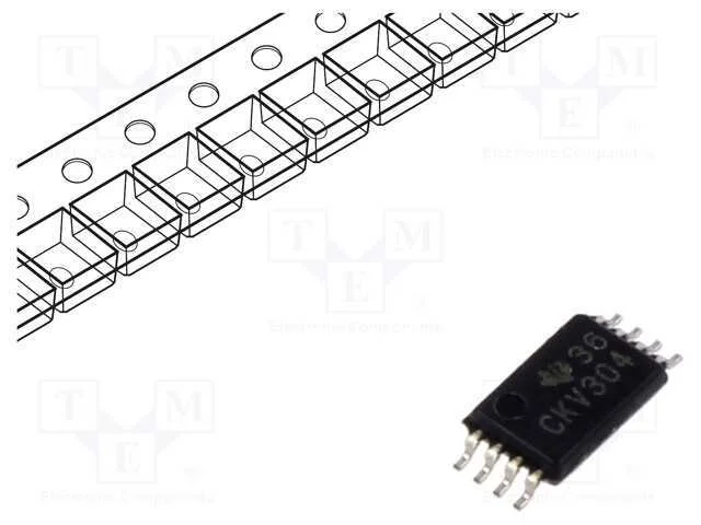 IC: circuito perif&eacute;rico, clock buffer, TSSOP8, 2,.