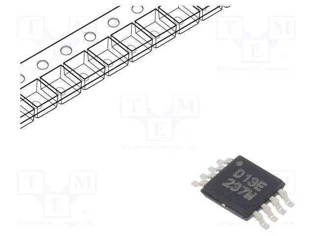 Ic: Conversor D/A; 12bit; 30mhz; Ch: 1; 2,7&divide;5,5v; Vssop8; -40&divide;105&deg;c