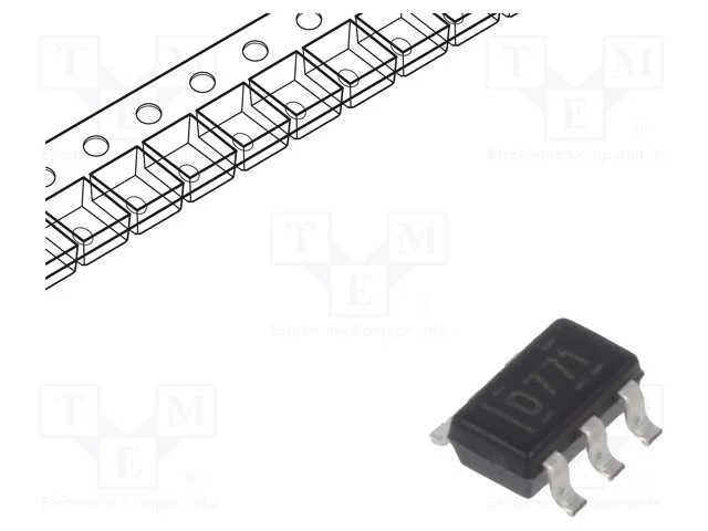 Ic: Conversor D/A; 12bit; Ch: 1; 2,7&divide;5,5v; Sot23-6; -40&divide;105&deg;c; &plusmn;1lsb