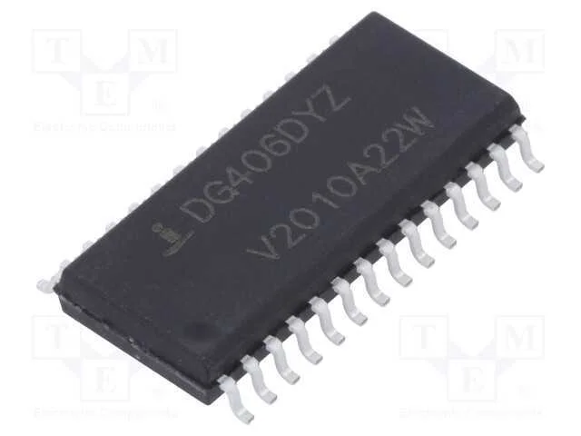 IC: multiplexador, 16: 1, Ch: 1, SO28, tubo, &plusmn;5&divide;2.