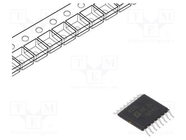Ic: Multiplexador; 8: 1; Ch: 1; Tssop16; 5&divide;20v,5&divide;36v; Rolo,Fita