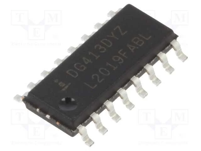IC: comutador anal&oacute;gico, SPST-NO/NC, Ch: 4, SO16,.