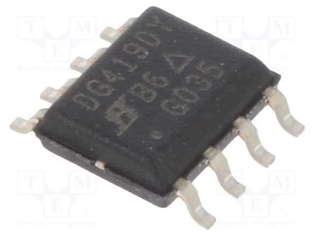 Ic: Comutador Anal&oacute;gico; Spdt; Ch: 2; So8; -15&divide;15v; Tubo