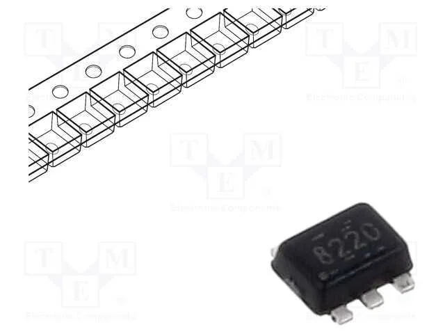 Ic: Driver; Ponte H; Controlador de Motor com Escova; Sot5x3
