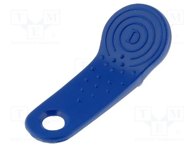 Suporte para Mem&oacute;ria de Pellets em Um Chaveiro; Azul