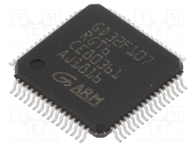 IC: microcontrolador ARM, LQFP64, 96kBSRAM,1024kB.
