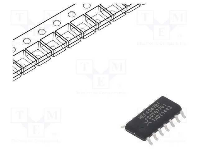 Ic: Digital; Est&aacute;vel/Monoest&aacute;vel,Multi Vibrador; Cmos; Smd; Sop14
