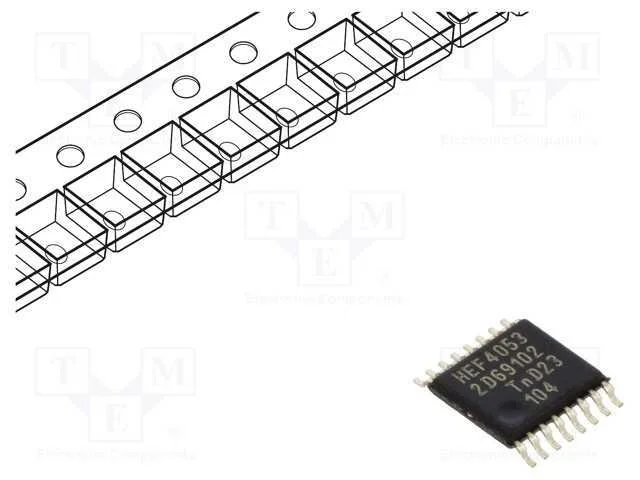 Ic: Digital; Anal&oacute;gico,Demultiplexor,Multiplexor; Ch: 2; Cmos; Smd