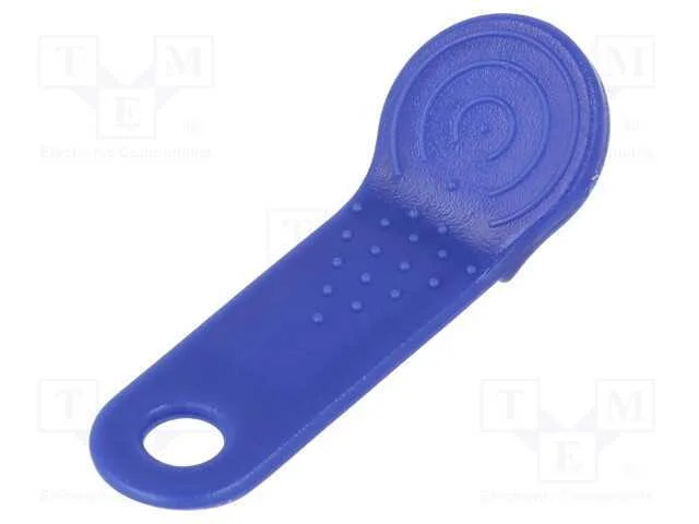 Suporte para Mem&oacute;ria de Pellets em Um Chaveiro; Azul