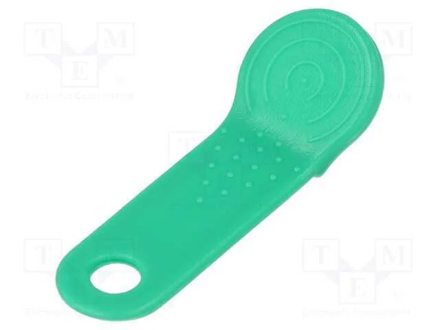 Suporte para Mem&oacute;ria de Pellets em Um Chaveiro; Verde